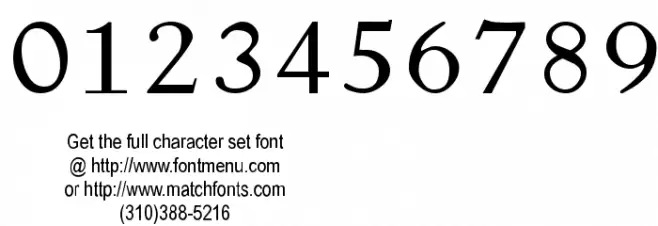 Chap Clerk Tryout Font OTHER CHARS