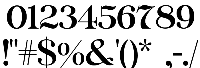 Chapaza Regular Font OTHER CHARS