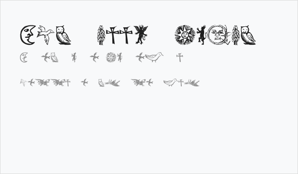 Chapbook-Dingbats Business Card