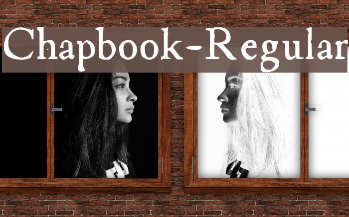Chapbook-Regular Font examples