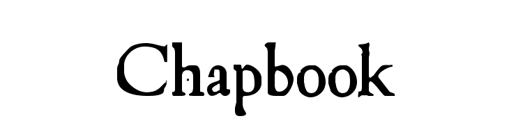 Chapbook  नि: शुल्क फ़ॉन्ट्स डाउनलोड