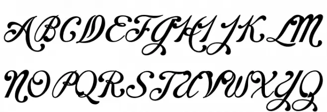 Chapel Script Alt PERSONAL USE Polices MAJUSCULES