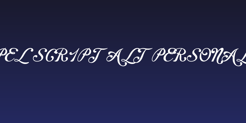 Chapel Script Alt PERSONAL USE Social Header