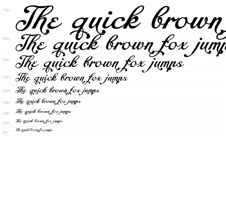 Chapel Script Alt PERSONAL USE Waterfall