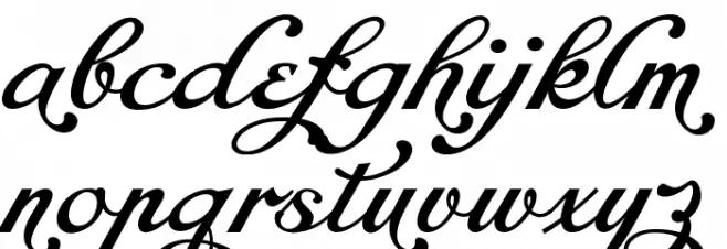 Chapel Script Alt PERSONAL USE फ़ॉन्ट लोअरकेस