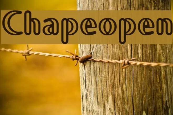 Chapeopen Example 3