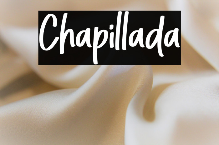 Chapillada Example 3