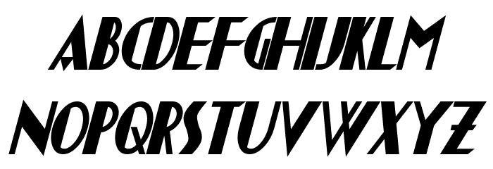 Chapleau Bold Italic Font LOWERCASE