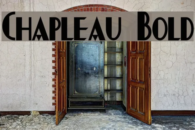 Chapleau Bold Example 1