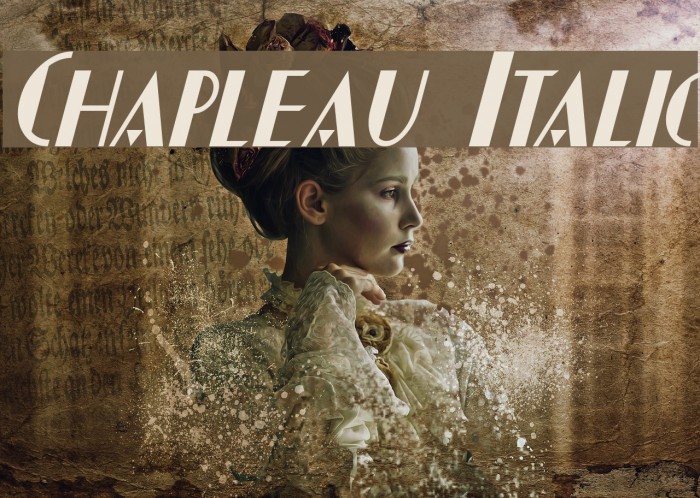 Chapleau Italic Font examples