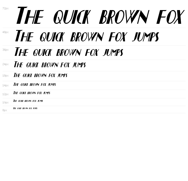 Chapleau Italic Waterfall