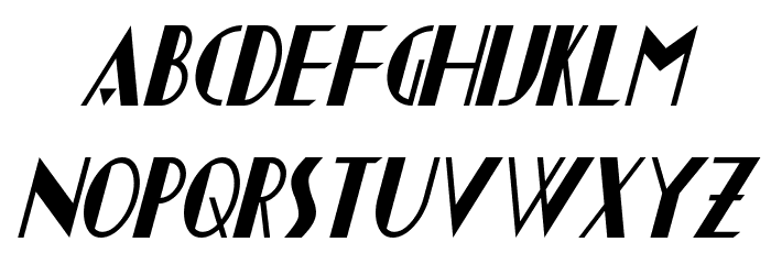 Chapleau Italic Font LOWERCASE