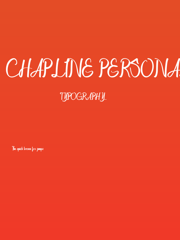 Chapline personal use only Poster