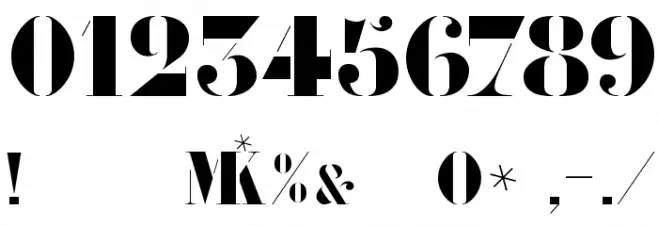 Chaplone Font OTHER CHARS