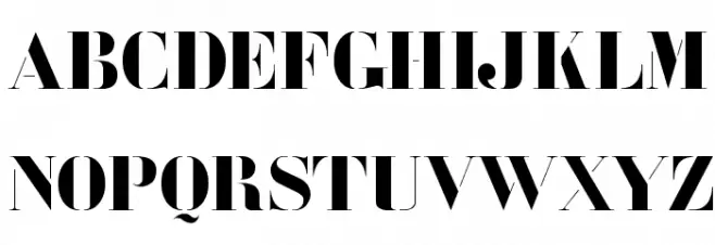 Chaplone Schriftart Groß
