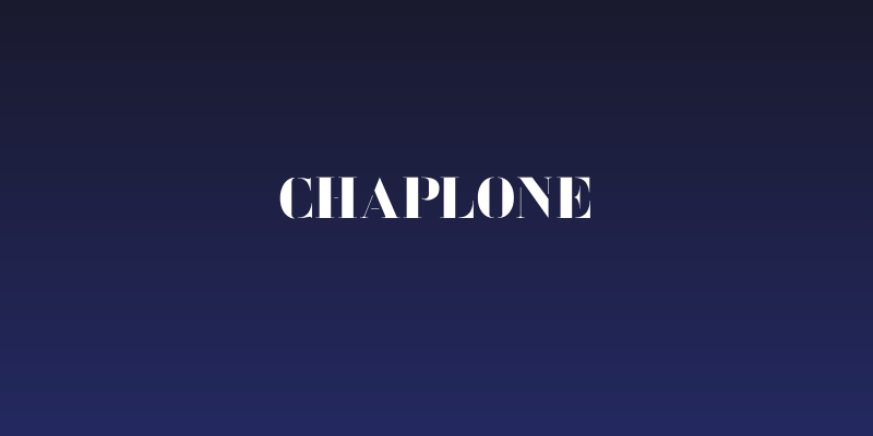 Chaplone Social Header