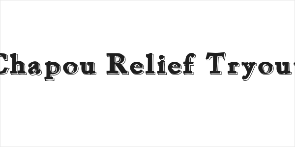 Chapou Relief Tryout Logo