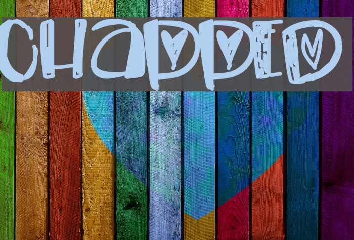 Chapped Font examples