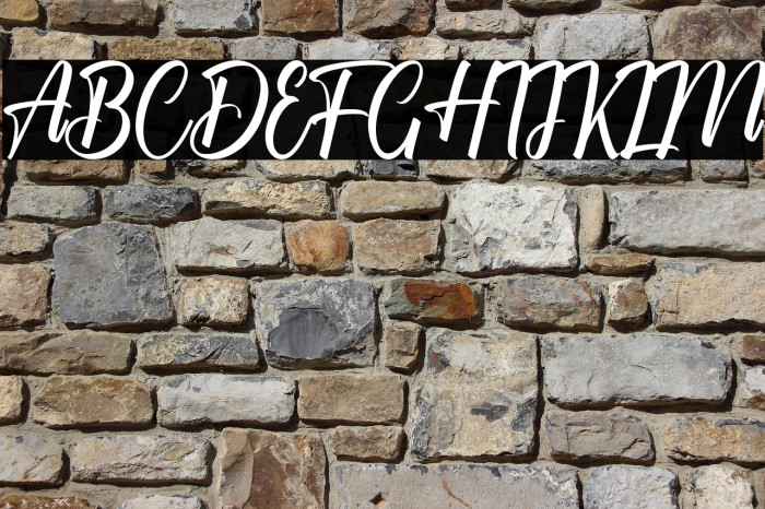 Chaprile Calligraphy Example 1