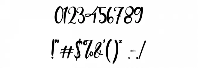 Chapter Five Font OTHER CHARS