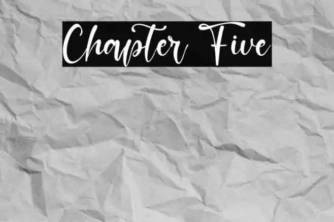 Chapter Five Font examples