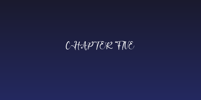 Chapter Five Social Header