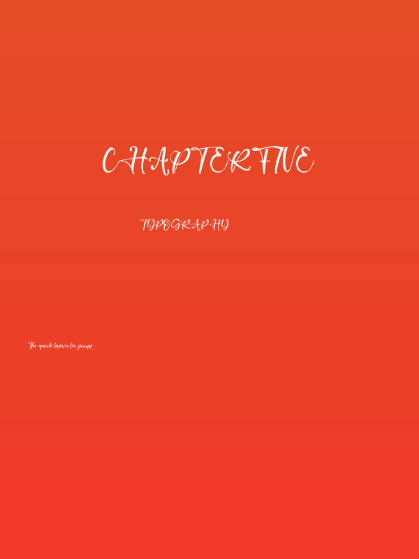 ChapterFive Poster