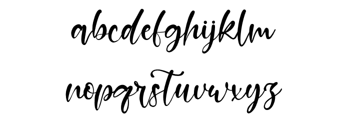 ChapterFive Font LOWERCASE