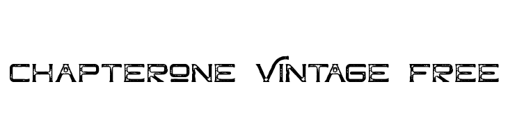 ChapterOne Vintage Free  Descarca Fonturi Gratis