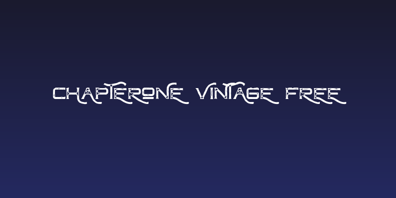 ChapterOne Vintage Free Social Header
