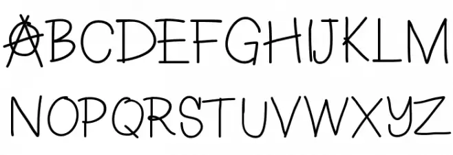 ChapulFont Schriftart Groß