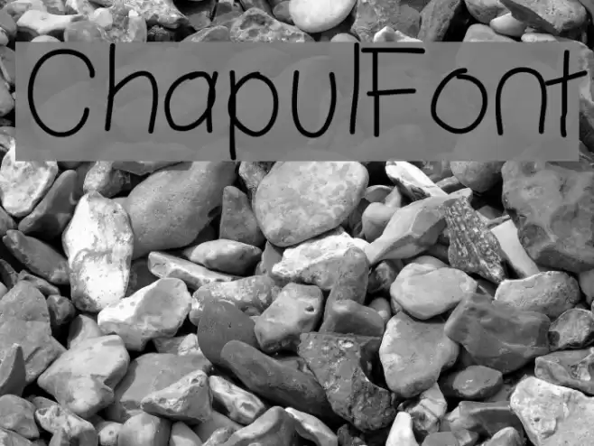 ChapulFont Font examples