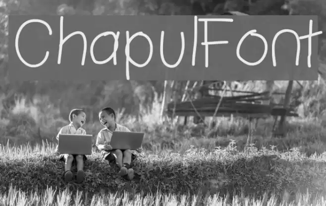 ChapulFont Font examples