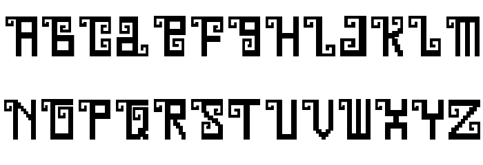 Chapultepec Font LOWERCASE