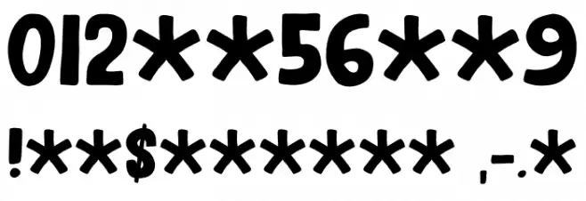 Chapuza DEMO Regular Schriftart Anderer Schreiben