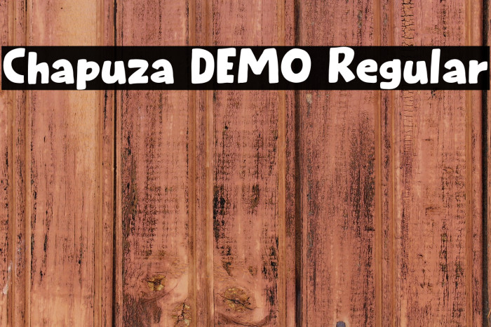 Chapuza DEMO Regular Example 1