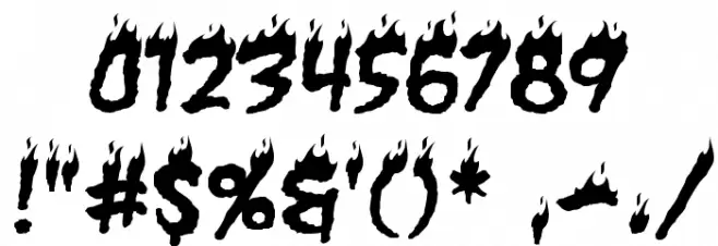 Char BB Font OTHER CHARS