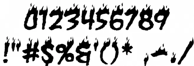 CharBB Font OTHER CHARS