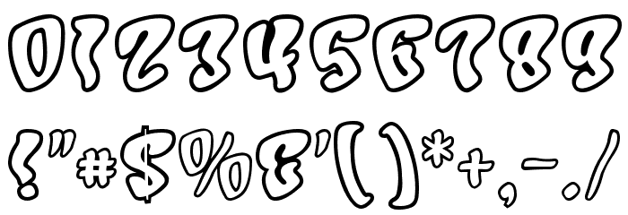 Character Open Font OTHER CHARS