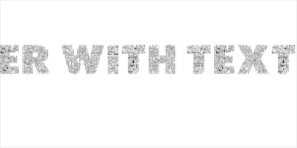 Character with Text Regular Logo