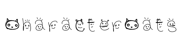 CharacterCats Schriftart