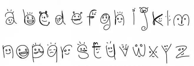 CharacterCats Font Litere mici