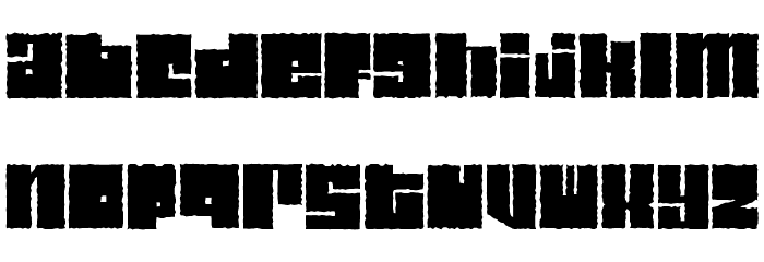 Characteristic Font LOWERCASE