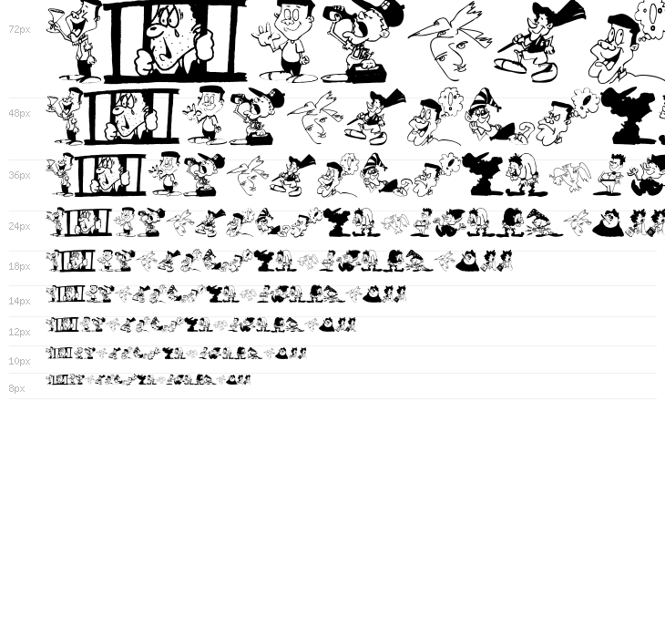 Characters-C Waterfall