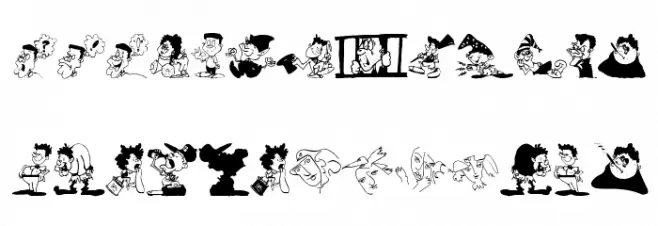 Characters-C Fuentes MINÚSCULAS