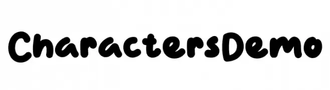 Characters Demo  baixar fontes gratis