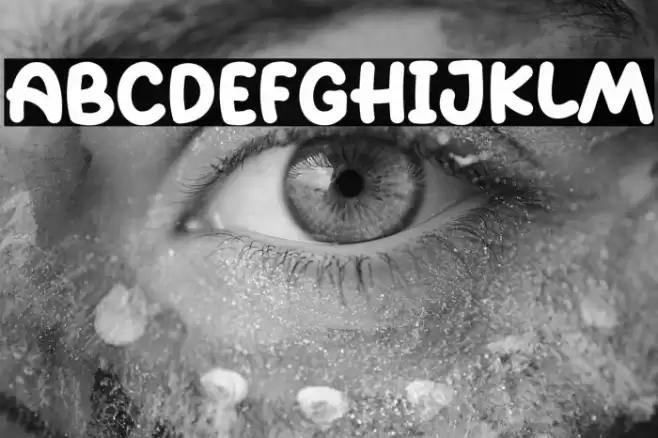 Characters Demo Schriftart examples