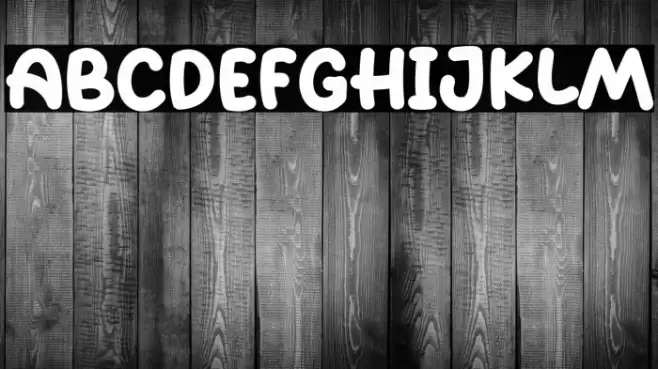 Characters Demo Schriftart examples