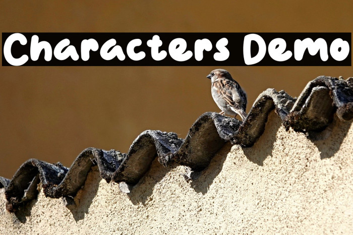 Characters Demo Example 1
