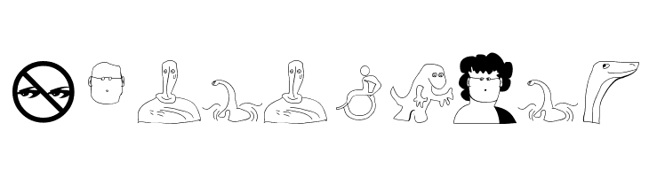 Characters  Frei Schriftart Herunterladen